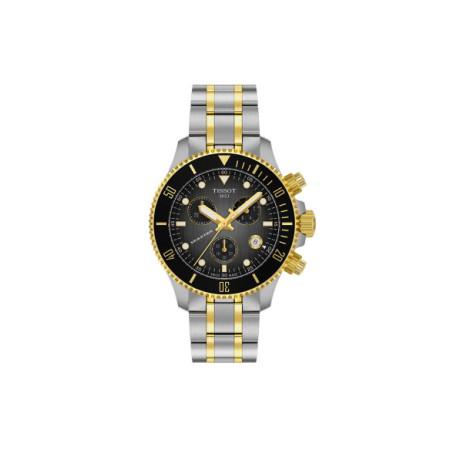 Reloj Tissot Seastar 1000 38MM T120.217.22.061.00. Género: Hombre. Material: Acero. Tamaño: De 32mm a 38mm. Correa: Acero. Color esfera: Gris. Estilo: Deportivo. Movimiento: Cuarzo. Características técnicas: Calendario,Cronógrafo,Hora y segundero
