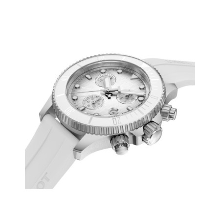 Reloj Tissot Seastar 1000 Quartz Chronograph 38mm T120.217.17.011.00. Género: Mujer. Material: Acero. Tamaño: De 32mm a 38mm. Correa: Caucho. Color esfera: Gris. Estilo: Deportivo. Movimiento: Cuarzo. Características técnicas: Calendario,Cronógrafo,Hora y segundero