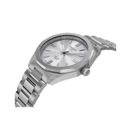Reloj Tissot PRC 100 Solar 39MM T151.422.11.031.00. Género: Hombre. Material: Acero. Tamaño: De 39mm a 42mm. Correa: Acero. Color esfera: Plata. Estilo: Casual. Movimiento: Solar. Características técnicas: Hora y segundero,Calendario