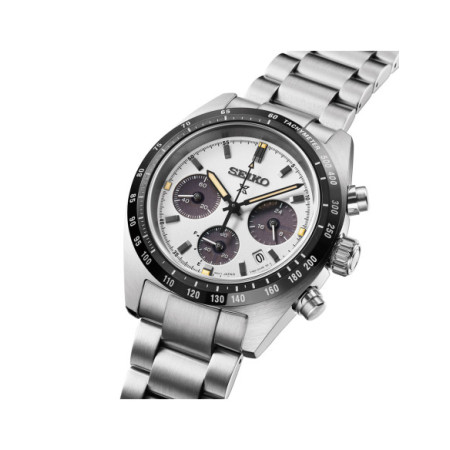 Reloj Seiko Prospex Speedtimer SSC961P1. Género: Hombre. Material: Acero. Tamaño: De 39mm a 42mm. Correa: Acero. Color esfera: Otros. Estilo: Casual. Movimiento: Solar. Características técnicas: Calendario,Cronógrafo,Hora y segundero