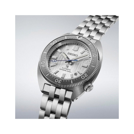 Reloj Seiko Prospex Divers 110th Anniversary Save the Ocean Limited Edition SPB333J1. Género: Hombre. Material: Acero. Tamaño: De 39mm a 42mm. Correa: Acero. Color esfera: Blanco. Estilo: Deportivo. Movimiento: Automático. Características técnicas: Calendario,Reserva de marcha,Hora y segundero