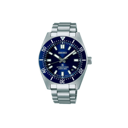 Reloj Seiko Prospex Reedición 1965 Heritage Divers SPB451J1. Género: Hombre. Material: Acero. Tamaño: De 39mm a 42mm. Correa: Acero. Color esfera: Azul. Estilo: Deportivo. Movimiento: Automático. Características técnicas: Hora y segundero,Reserva de marcha,Calendario