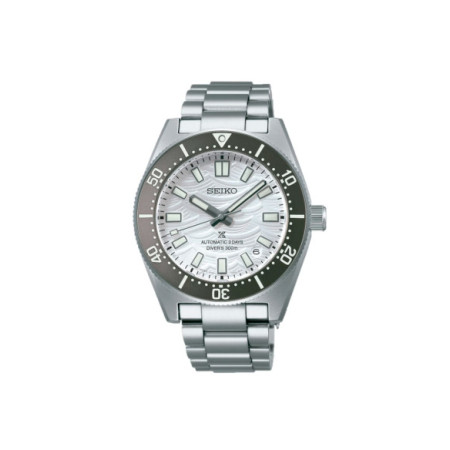 Reloj Seiko Prospex 1965 Heritage Divers Edición Limitada SPB511J1. Género: Hombre. Material: Acero. Tamaño: De 39mm a 42mm. Correa: Acero. Color esfera: Plata. Estilo: Deportivo. Movimiento: Automático. Características técnicas: Calendario,Reserva de marcha,Hora y segundero