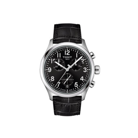 Reloj Tissot Chrono L T116.417.16.052.00. Género: Hombre. Material: Acero. Tamaño: De 39mm a 42mm. Correa: Piel. Color esfera: Negro. Estilo: Clásico. Movimiento: Cuarzo. Características técnicas: Cronógrafo,Hora y segundero,Calendario