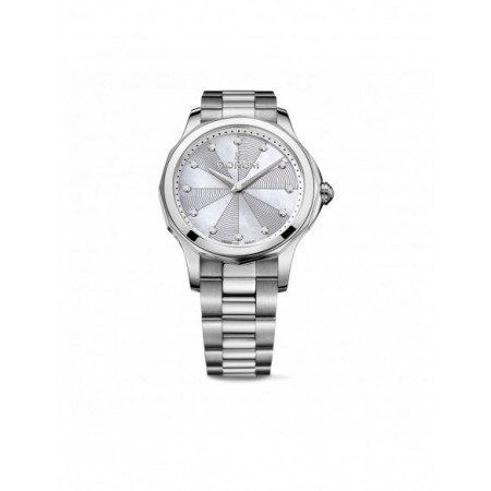 Reloj Corum Admiral s Cup Legend 38 0202012V200PN09. Género: Mujer. Material: Acero. Tamaño: De 32mm a 38mm. Correa: Acero. Color esfera: Nácar. Estilo: Deportivo,Casual. Movimiento: Automático. Características técnicas: Solo hora
