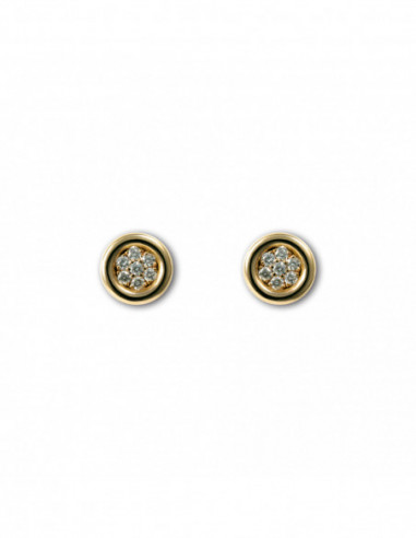 Pendientes Dormilonas Diamantes