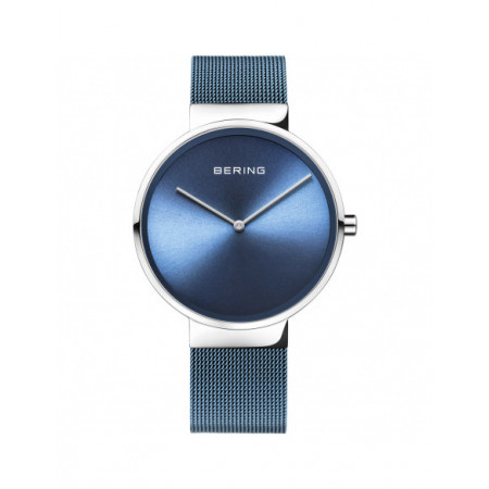 Reloj Bering Classic 14539-308. Género: Mujer,Mujer. Material: Acero,Acero. Tamaño: De 39mm a 42mm,De 39mm a 42mm. Correa: Acero,Acero. Color esfera: Azul,Azul. Estilo: Casual,Casual. Movimiento: Cuarzo,Cuarzo. Características técnicas: Solo hora,Solo hora