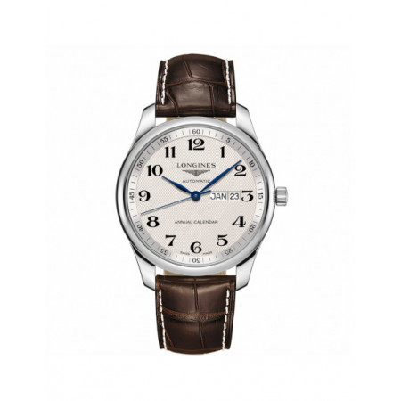Reloj Longines Master Collection L2.920.4.78.3. Género: Hombre. Material: Acero. Tamaño: De 39mm a 42mm. Correa: Piel. Color esfera: Plata. Estilo: Clásico. Movimiento: Automático. Características técnicas: Hora y segundero,Calendario