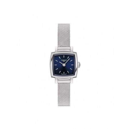 Reloj Tissot Lovely Square T058.109.11.041.00. Género: Mujer. Material: Acero. Tamaño: Menos de 32mm. Correa: Acero. Color esfera: Azul. Estilo: Casual,Cocktail,Clásico. Movimiento: Cuarzo. Características técnicas: Solo hora