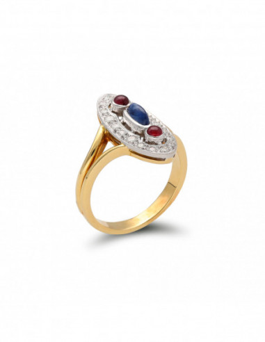 Anillo Oro Amarillo Lanzadera