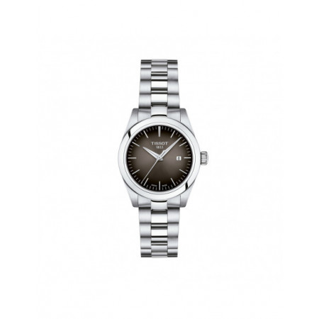 Reloj Tissot T-MY Lady T132.010.11.061.00. Género: Mujer. Material: Acero. Tamaño: Menos de 32mm. Correa: Acero. Color esfera: Gris. Estilo: Casual. Movimiento: Cuarzo. Características técnicas: Calendario,Hora y segundero