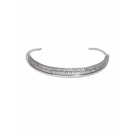 Diadema Novia Plata Espiga. Género: Mujer,Mujer. Material: Plata,Plata. Piedras: Circonitas,Circonitas