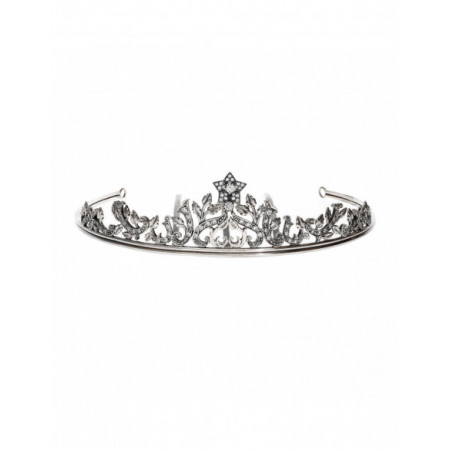 Diadema Novia Plata Estrella. Género: Mujer,Mujer. Material: Plata,Plata. Piedras: Circonitas,Circonitas