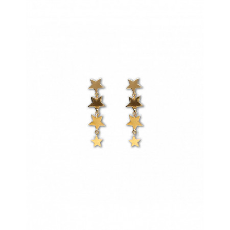 Pendientes Oro Amarillo Estrellas. Género: Mujer. Material: Oro amarillo. Piedras: Sin gemas