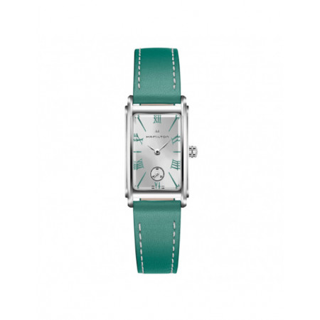 Reloj Hamilton American Classic H11221014. Género: Mujer. Material: Acero. Tamaño: Menos de 32mm. Correa: Piel. Color esfera: Plata. Estilo: Casual. Movimiento: Cuarzo. Características técnicas: Solo hora