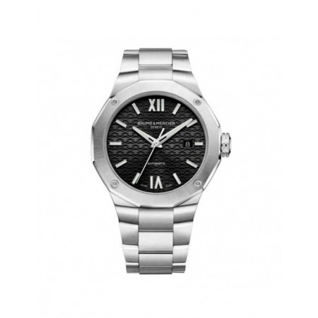Reloj Baume Et Mercier M0A10621. Género: Hombre. Material: Acero. Tamaño: De 39mm a 42mm. Correa: Acero. Color esfera: Negro. Estilo: Casual,Deportivo. Movimiento: Automático. Características técnicas: Hora y segundero,Calendario,Reserva de marcha