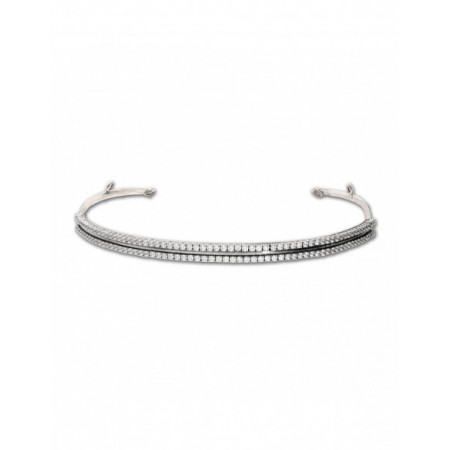 Diadema Plata Circonitas Riviere. Género: Mujer,Mujer. Material: Plata,Plata. Piedras: Circonitas,Circonitas