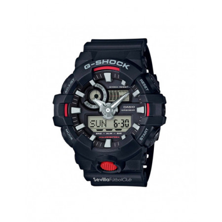 Reloj Casio G-Shock GA-700SFC-1AER. Género: Hombre,Hombre. Material: Resina,Resina. Tamaño: Más de 46mm,Más de 46mm. Correa: Resina,Resina. Color esfera: Otros,Otros. Estilo: Deportivo,Deportivo. Movimiento: Cuarzo,Cuarzo. Características técnicas: Digital,Digital,Multifunción