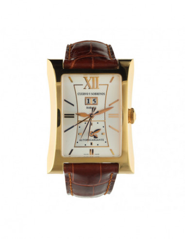 Reloj Cuervo y Sobrinos Esplendido Oro C2451.8A
