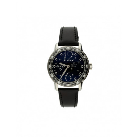 Reloj Zenith Elite Chronomaster Diamantes 16.1231.67/21.C626. Género: Mujer. Material: Acero. Tamaño: De 32mm a 38mm. Correa: Piel. Color esfera: Negro. Estilo: Casual,Cocktail. Movimiento: Automático. Características técnicas: Hora y segundero