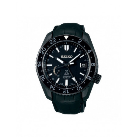 Reloj Prospex LX SNR035J1. Género: Hombre. Material: Titanio. Tamaño: De 43mm a 46mm. Correa: Piel. Color esfera: Negro. Estilo: Deportivo. Movimiento: Spring Drive. Características técnicas: Hora y segundero,Calendario,Reserva de marcha