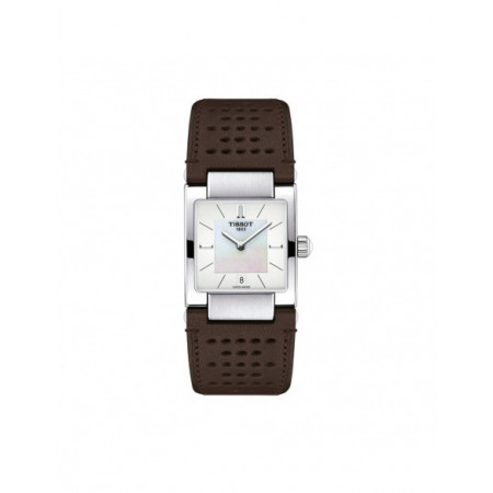 Reloj Tissot T-Lady T090.310.16.111.00. Género: Mujer. Material: Acero. Tamaño: Menos de 32mm. Correa: Piel. Color esfera: Nácar. Estilo: Clásico. Movimiento: Cuarzo. Características técnicas: Calendario,Solo hora