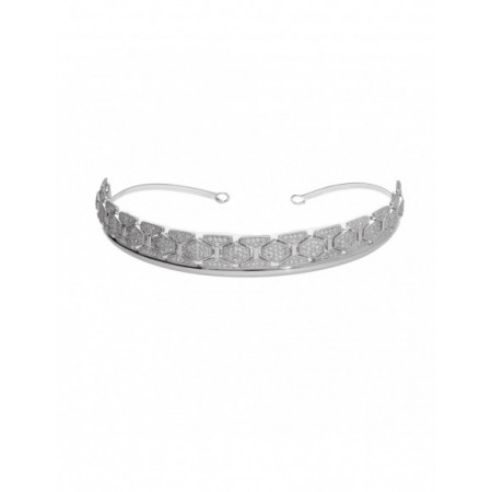Diadema Novia Plata Y Circonitas Clásica. Género: Mujer,Mujer. Material: Plata,Plata. Piedras: Circonitas,Circonitas