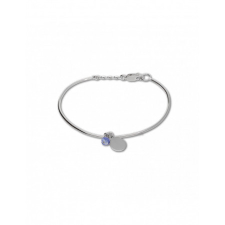 Pulsera Plata Y Tanzanita. Género: Mujer. Material: Plata. Piedras: Tanzanita