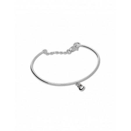 Pulsera Plata Inicial. Género: Mujer. Material: Plata. Piedras: Sin gemas