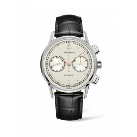 Reloj Longines Heritage Classic L2.814.4.76.0. Género: Hombre,Acero. Material: De 39mm a 42mm,Piel. Tamaño: Plata. Correa: Automático. Características técnicas: Cronógrafo