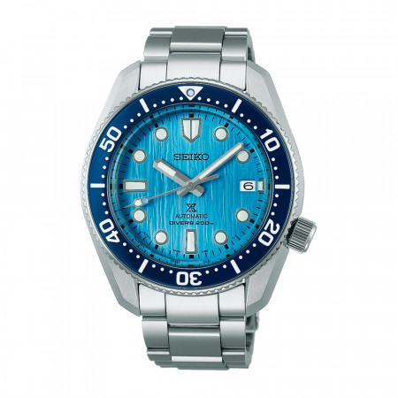 Reloj Seiko Prospex Save The Ocean SPB299J1. Género: Hombre. Material: Acero. Tamaño: De 39mm a 42mm. Correa: Acero. Color esfera: Azul. Estilo: Casual. Movimiento: Automático. Características técnicas: Hora y segundero,Calendario,Reserva de marcha