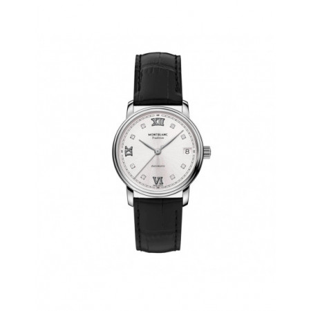 Reloj Montblanc Tradition Automatic Date 128689. Estilo: Clásico,Cocktail. Movimiento: Automático. Características técnicas: Hora y segundero,Calendario