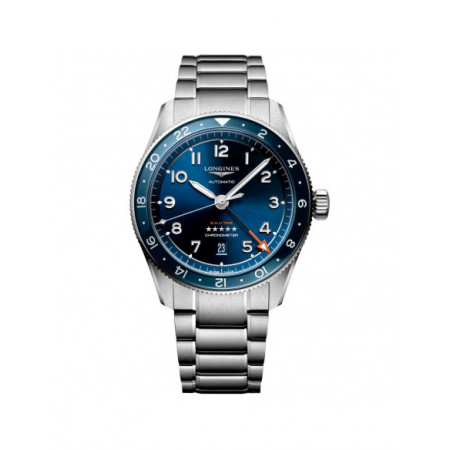 Reloj Longines Spirit Zulu Time L3.812.4.93.6. Características técnicas: Hora y segundero,Calendario,Reserva de marcha
