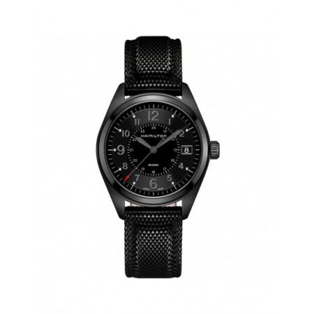 Reloj Hamilton Khaki Field H68401735. Características técnicas: Hora y segundero,Calendario