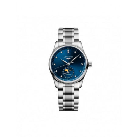 Reloj The Longines Master Collection Moonphase L2.409.4.97.6. Estilo: Cocktail,Clásico. Movimiento: Automático. Características técnicas: Hora y segundero,Reserva de marcha,Fases lunares