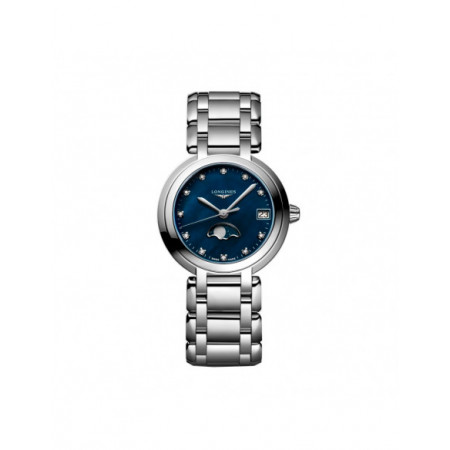 Reloj Longines PrimaLuna L8.115.4.98.6. Estilo: Cocktail,Clásico. Movimiento: Cuarzo. Características técnicas: Hora y segundero,Calendario,Fases lunares