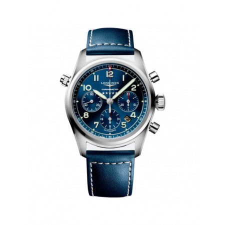 Reloj Longines Spirit L3.820.4.93.0. Características técnicas: Hora y segundero,Calendario,Cronógrafo,Reserva de marcha
