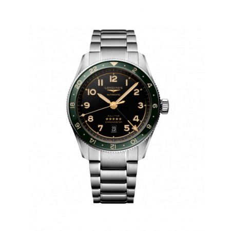 Reloj Longines Spirit Zulu Time L3.812.4.63.6. Material: Acero,Cerámica. Tamaño: De 39mm a 42mm. Correa: Acero. Color esfera: Antracita. Estilo: Casual. Movimiento: Automático. Características técnicas: Hora y segundero,Calendario,Reserva de marcha