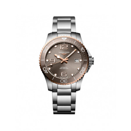 Reloj Longines Hydroconquest L3.780.3.78.6. Género: Hombre,Mujer. Material: Cerámica,Acero. Tamaño: De 39mm a 42mm. Correa: Acero. Color esfera: Gris. Estilo: Casual. Movimiento: Automático. Características técnicas: Hora y segundero,Calendario,Reserva de marcha