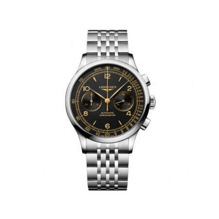 Reloj Longines Record L2.921.4.56.6. Estilo: Clásico,Cocktail. Movimiento: Automático. Características técnicas: Hora y segundero,Reserva de marcha,Cronógrafo
