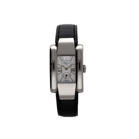 Reloj Chopard La Estrada 418357-3001. Tamaño: De 32mm a 38mm,Menos de 32mm. Correa: Piel. Color esfera: Blanco. Estilo: Cocktail,Casual,Clásico. Movimiento: Cuarzo. Características técnicas: Hora y segundero