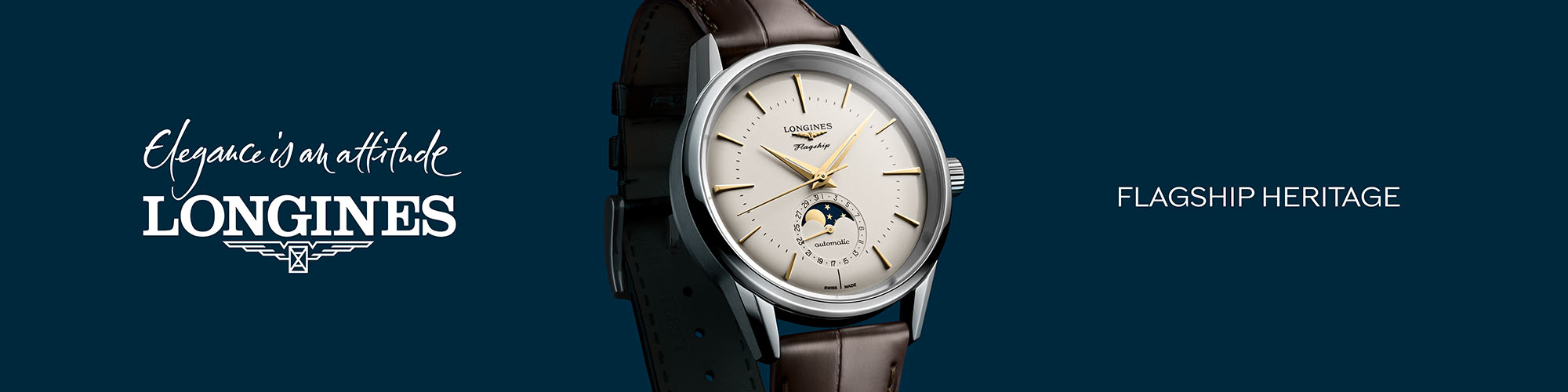Colección Longines Heritage. Distribuidor Oficial Longines.