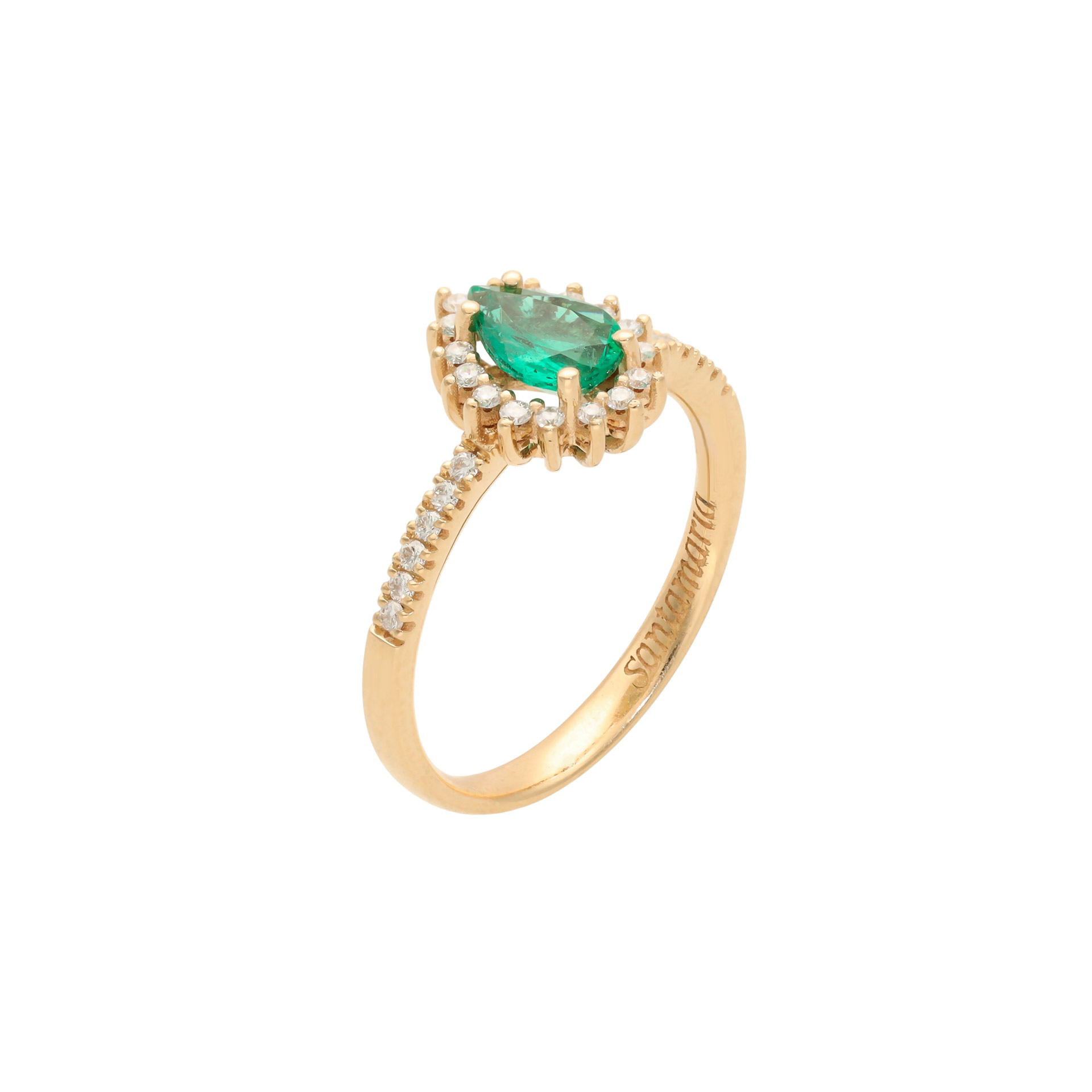 Comprar online anillos con esmeralda