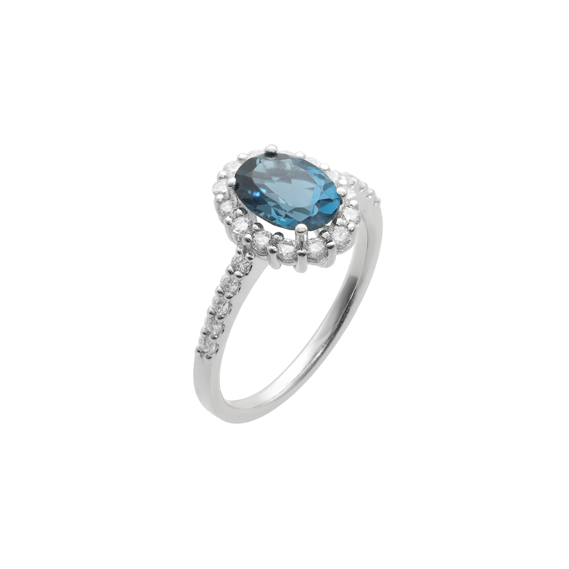 Comprar online anillos de compromiso en oro blanco