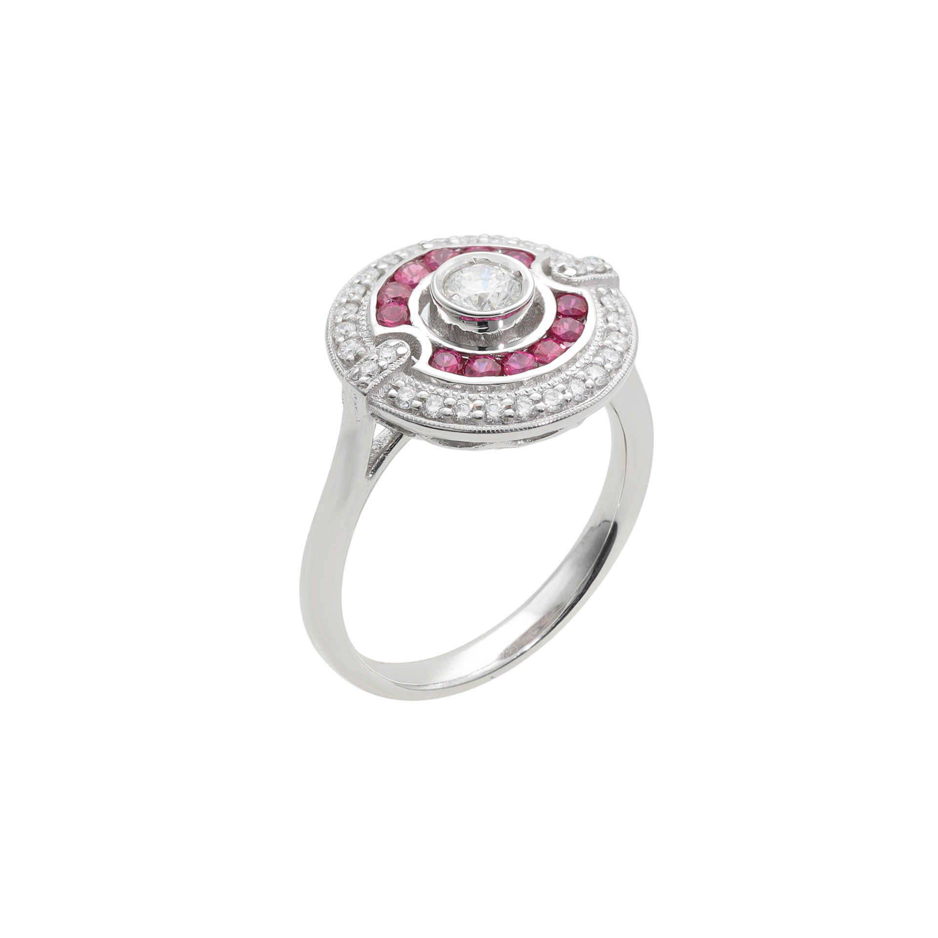 Comprar online anillos de compromiso con rubíes